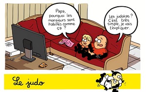 Le judo expliqué à mon fils, par Martin Vidberg