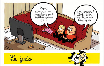 Le judo expliqué à mon fils, par Martin Vidberg