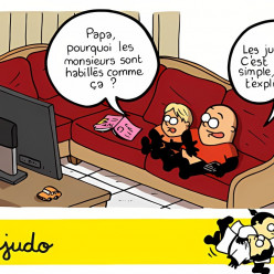Le judo expliqué à mon fils, par Martin Vidberg